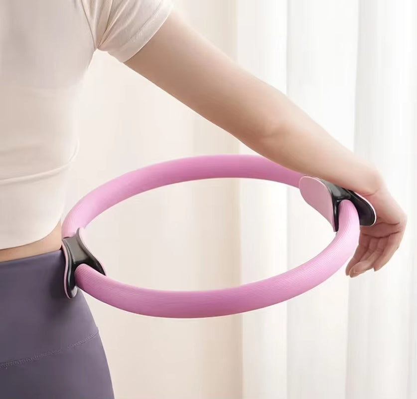 1Pcs Yoga Pilates Ring Non-Slip Sports Resistance Ring Fitness Shaping Ring Pelvic Floor Muscle Training Fitness Yoga Equipment