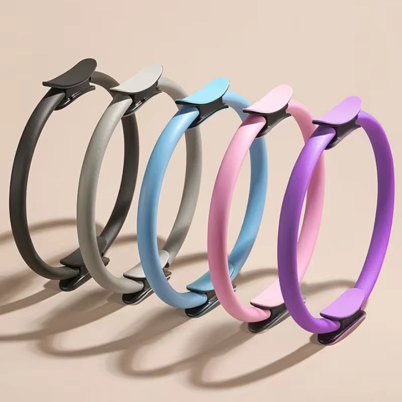 1Pcs Yoga Pilates Ring Non-Slip Sports Resistance Ring Fitness Shaping Ring Pelvic Floor Muscle Training Fitness Yoga Equipment