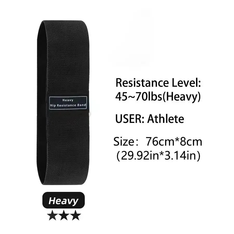 Glute Thigh Elastic Workout Bands Fabric Resistance Hip Booty Bands Squat Circle Stretch Fitness Strips Loops Yoga Gym Equipment