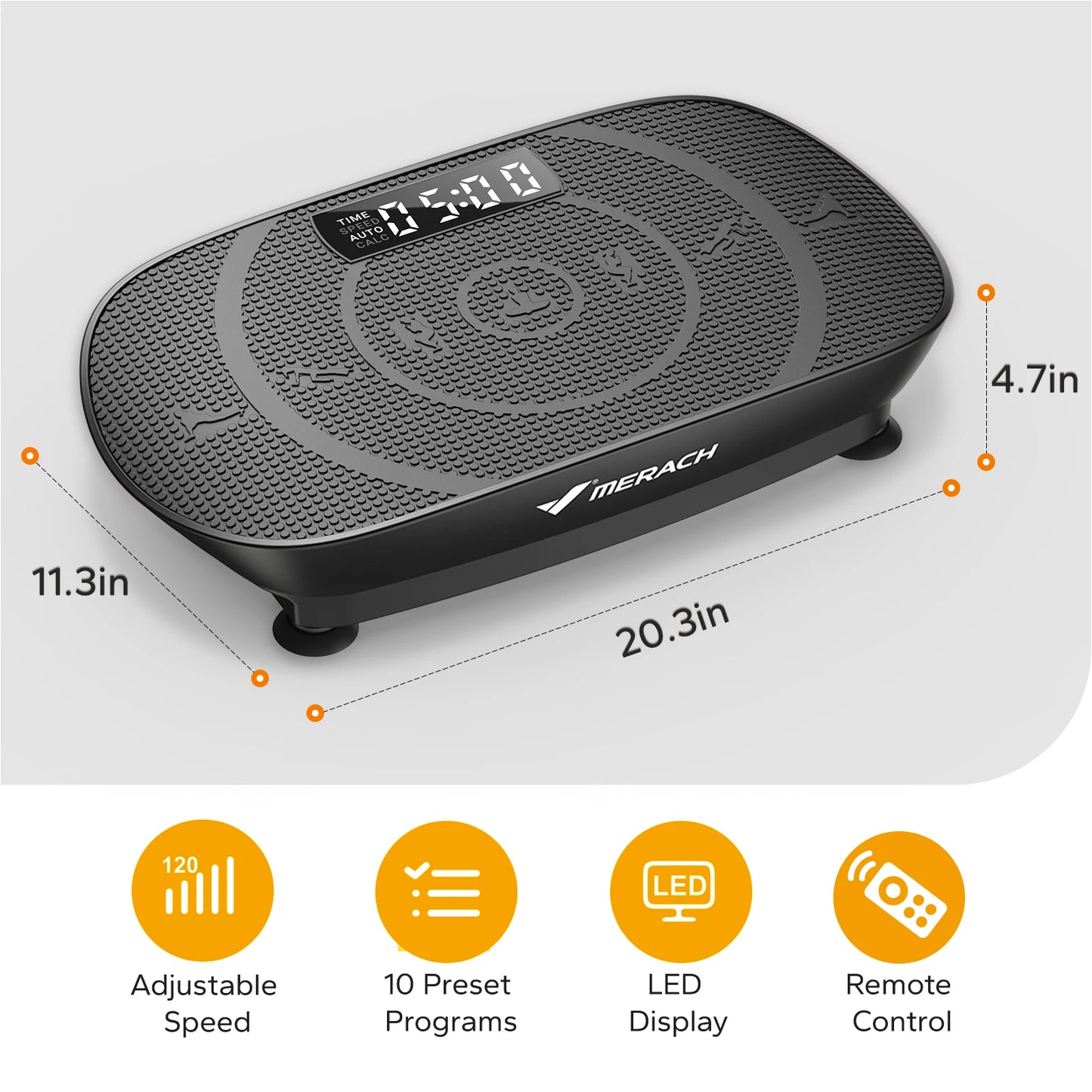 Vibration Plate Exercise Machine Whole Body Workout Power Vibrate Fitness Platform Vibration Plate Weight Loss & Shaping